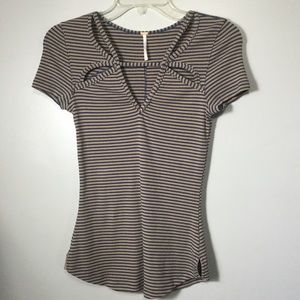 Free People Frenchie Top Geometric Size Medium